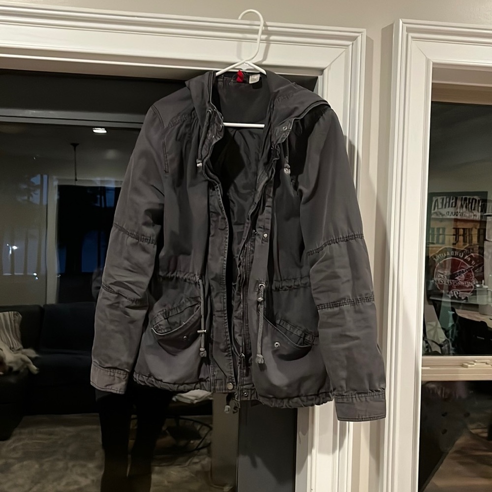 Grey coat